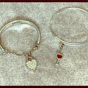 Silver bracelet set